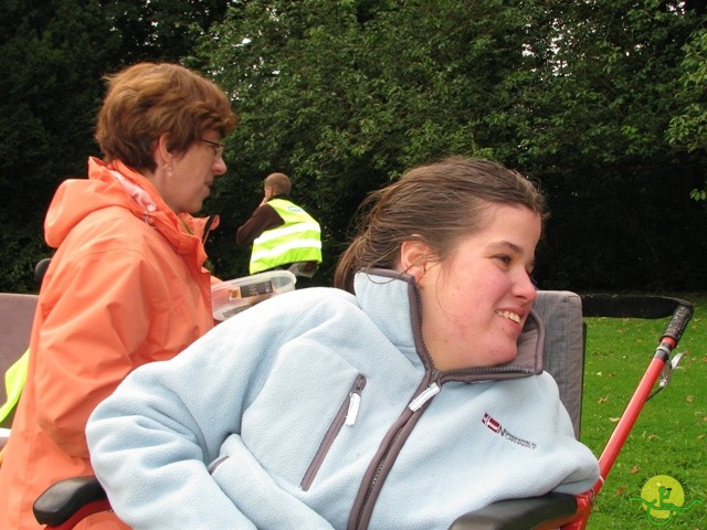 randonnée sportive avec joëlettes, Tervuren, 2012